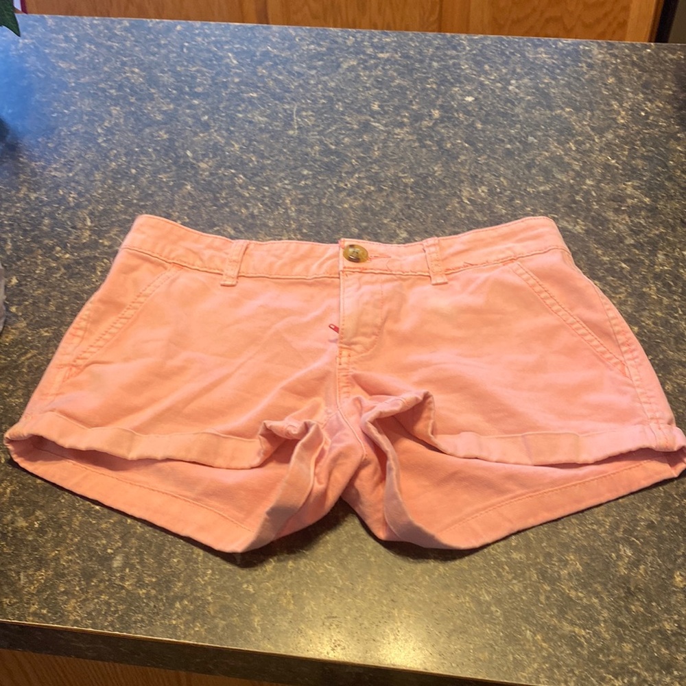 So pink shorts